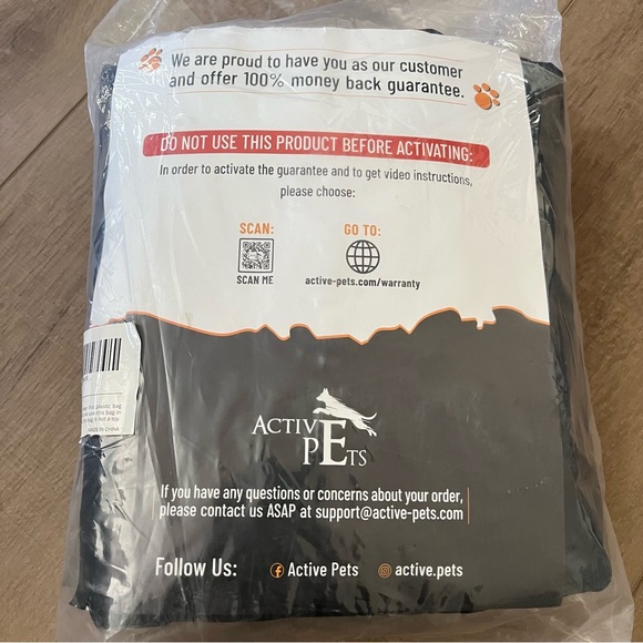 Extra Durable Back Seat Cover Standard SZ Black Waterproof easy installment NEW - Picture 3 of 4